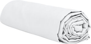 Satin lagen hvid