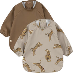 2 PACK DINNER BIB WITH SLEEVES