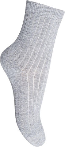 Cotton rib socks