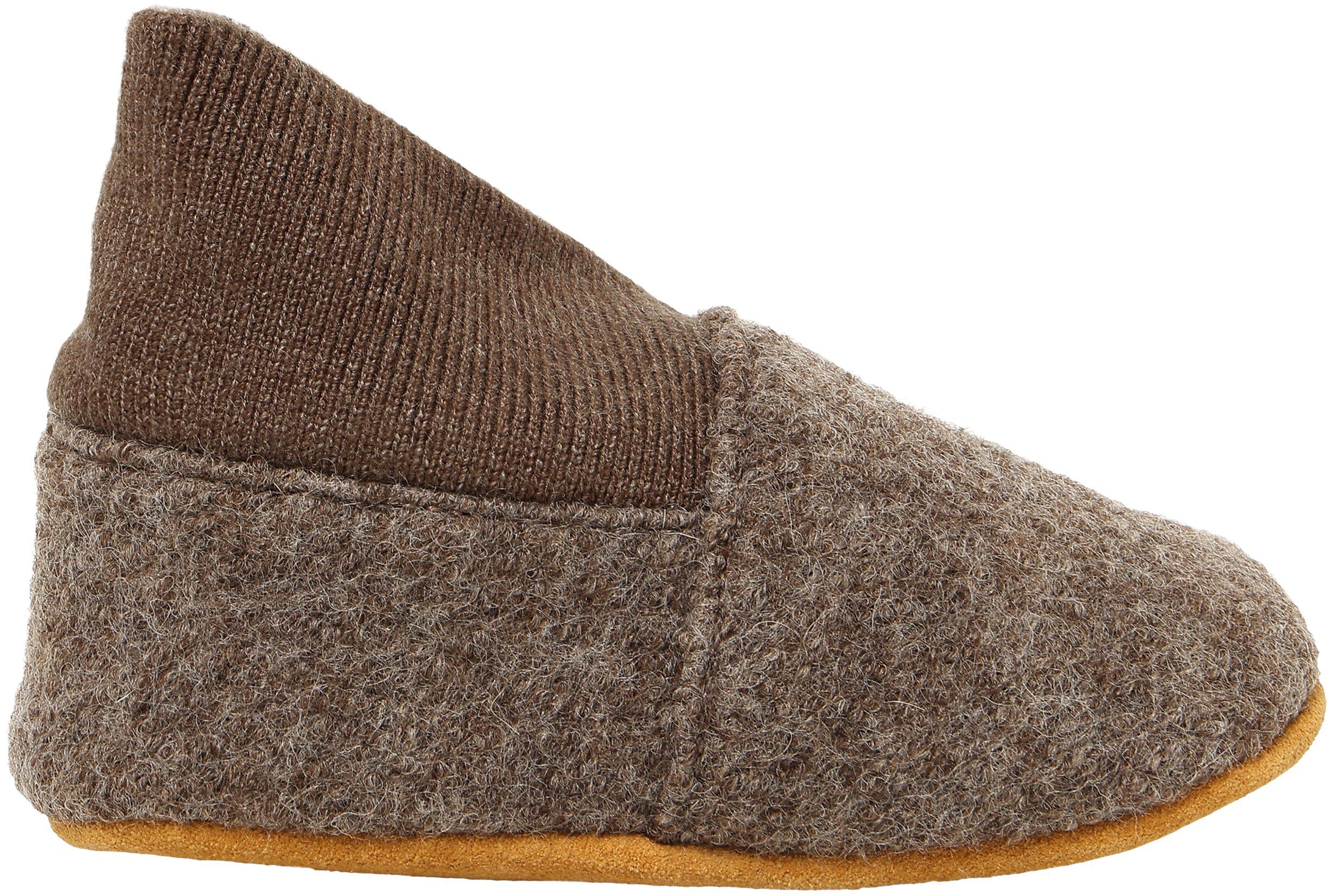 Wool Slippers w. Rib