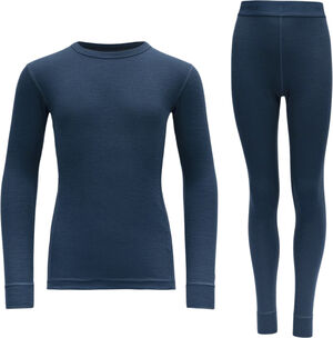 Devold Outdoor Wool Set Uldundertøj, junior 10-16 år