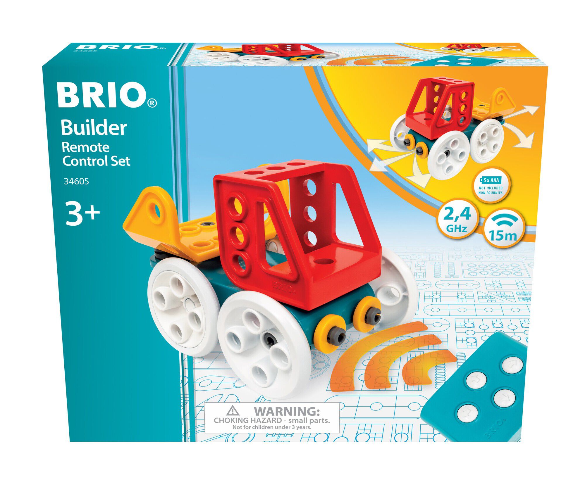 BRIO 34605 Builder Fjernb