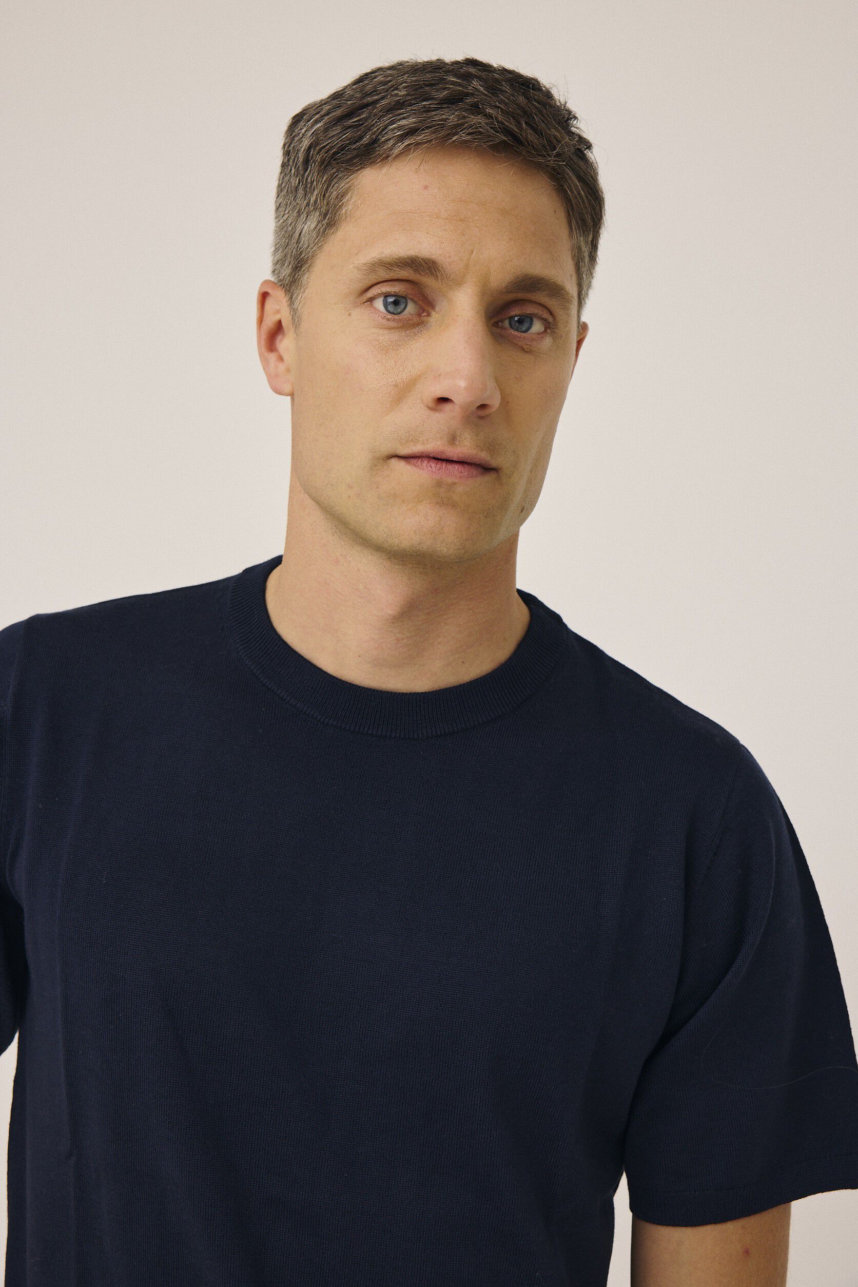 Morgan 5 Loose fit strikket t-shirt - 100% merinould RWS