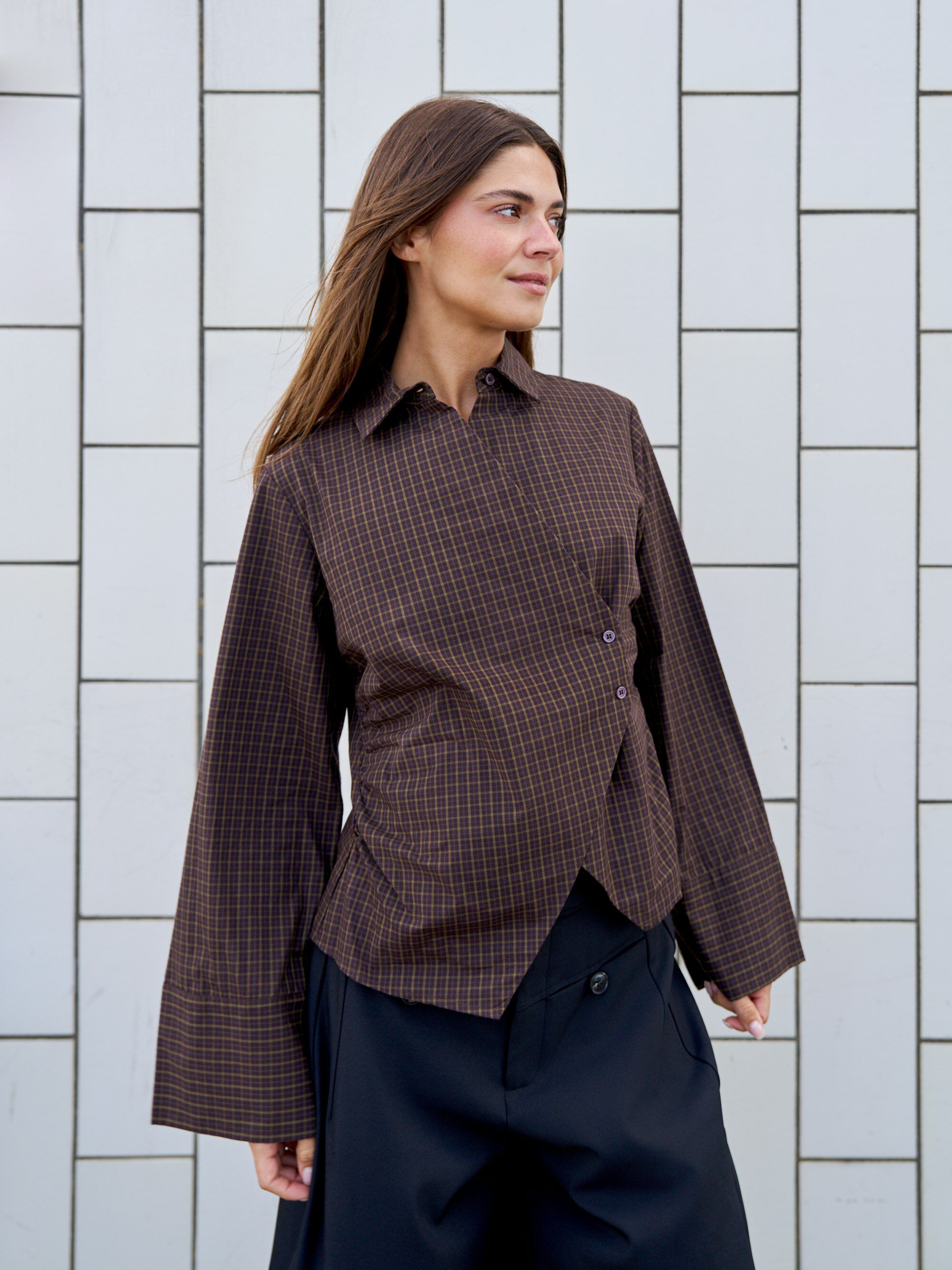Fenli Small Check Shirt