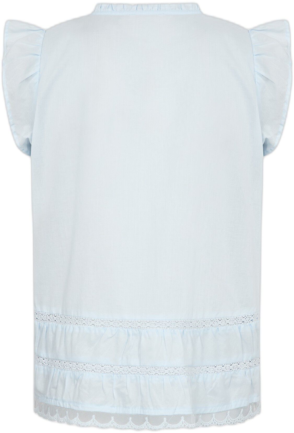 LR-ROSY 2 Bluse Lysebl&aring;