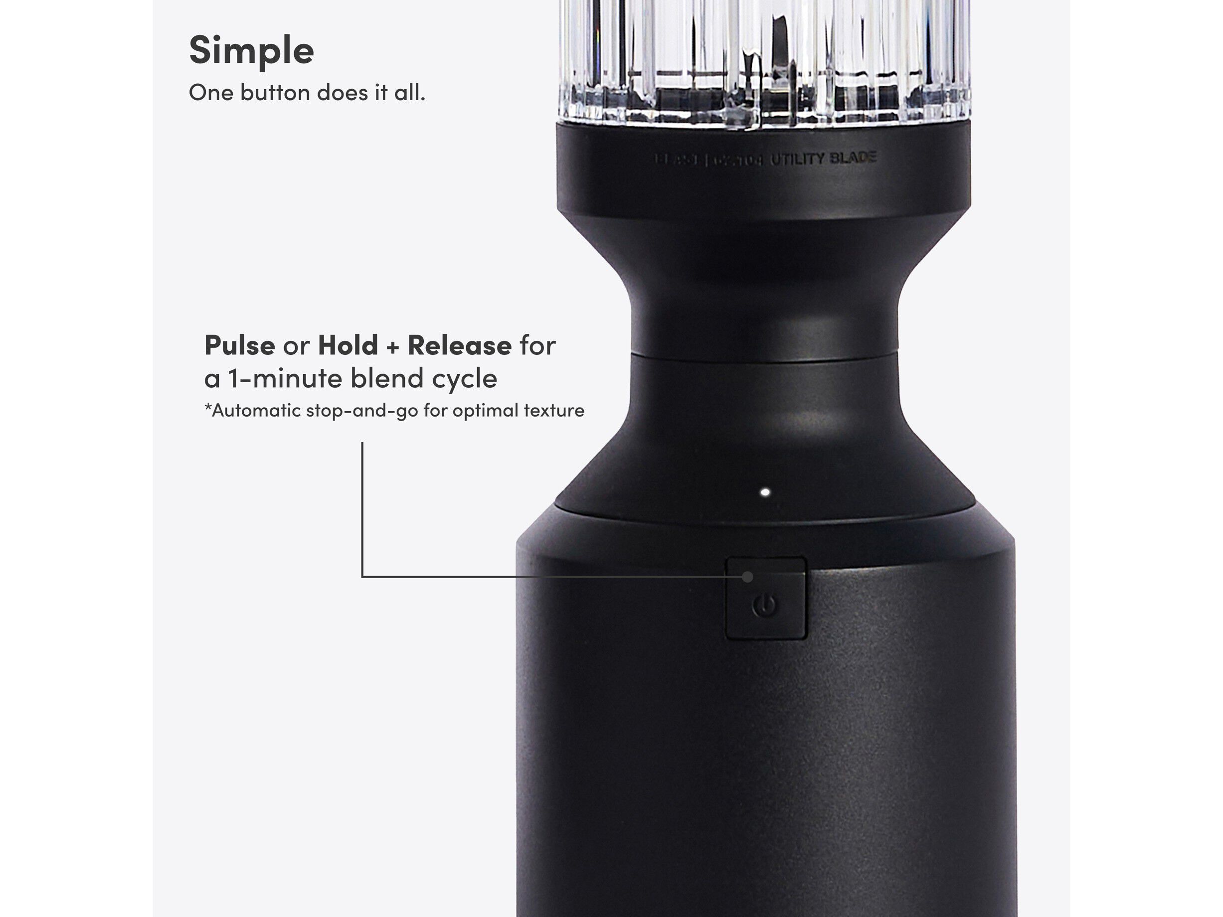 Blender Mega Plus 1200 Carbon black