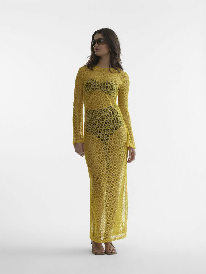 SNCHRISSY LS MAXI DRESS - ITY