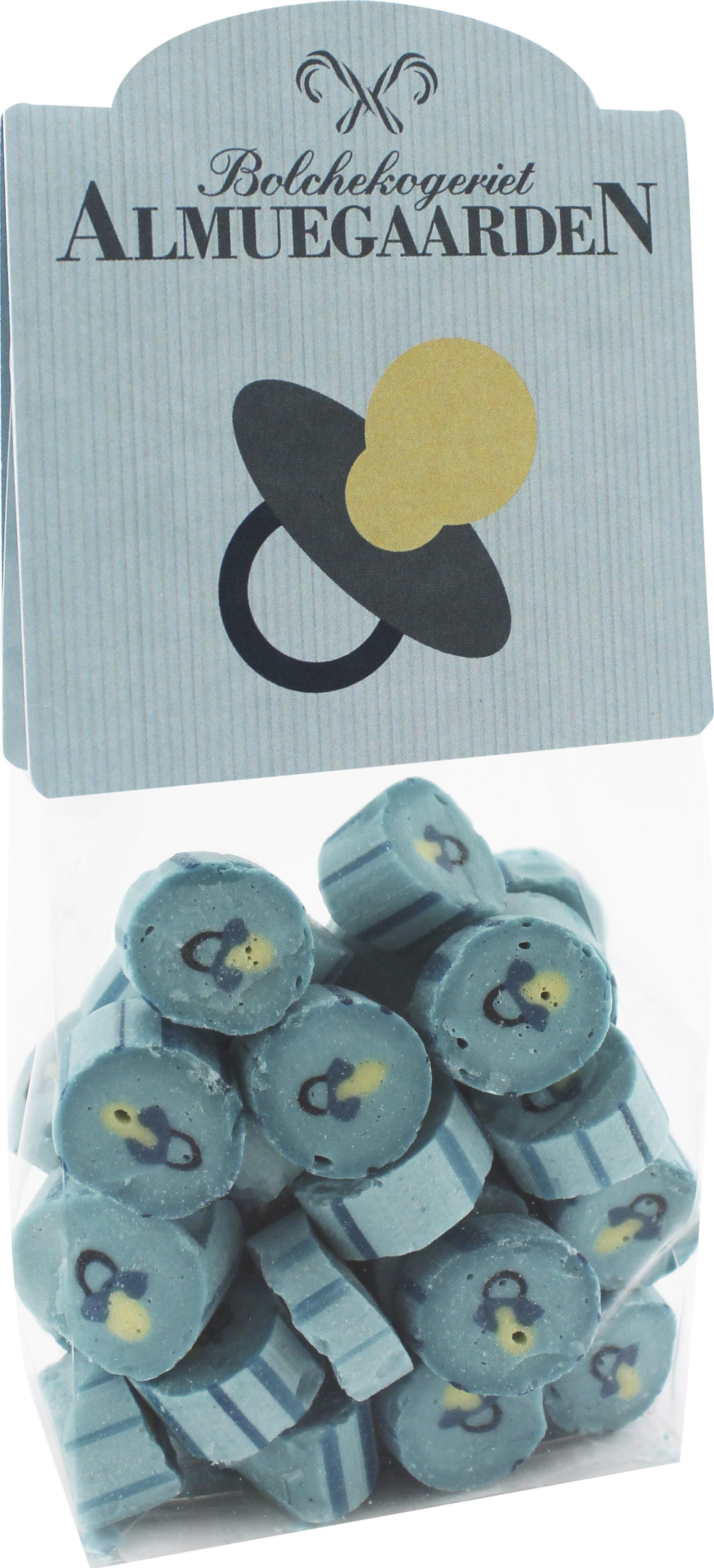 Lysebl&aring; sut med smag af bl&aring;b&aelig;r