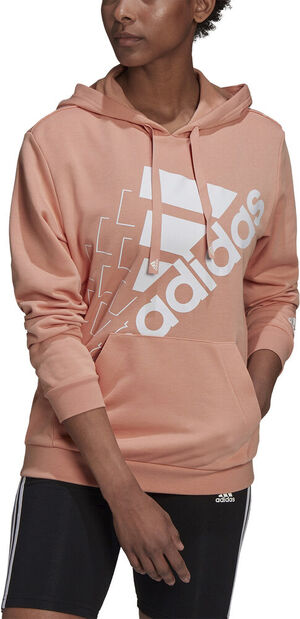 Brand Love Slanted Logo Relaxed hættetrøje