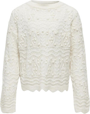 KOGGENOVA L/S O-NECK STRUCTURE KNT