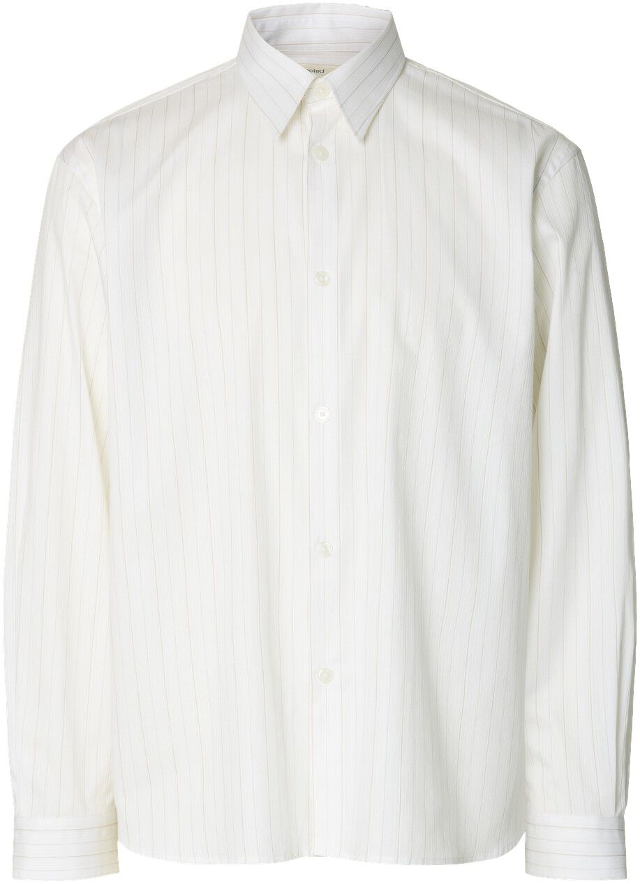 SLHRLXGEORGE DOBBY LS SHIRT