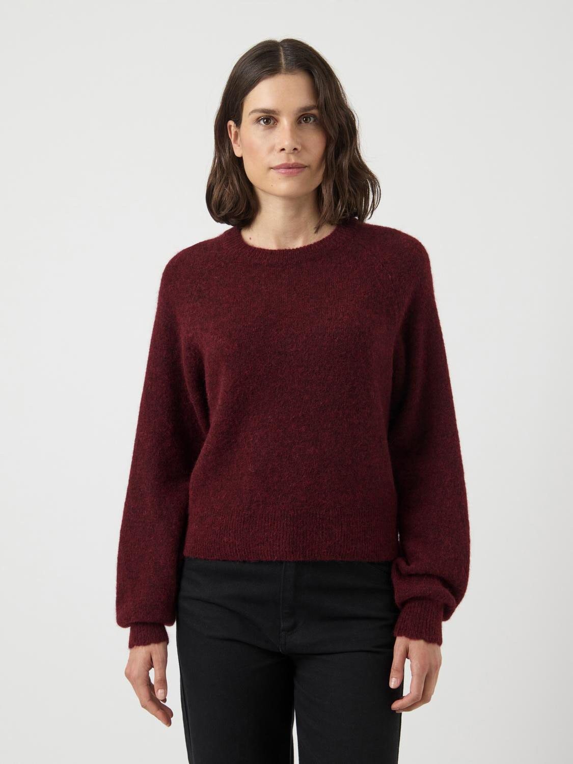 YASJOHI LS WOOL KNIT PULLOVER S. NO