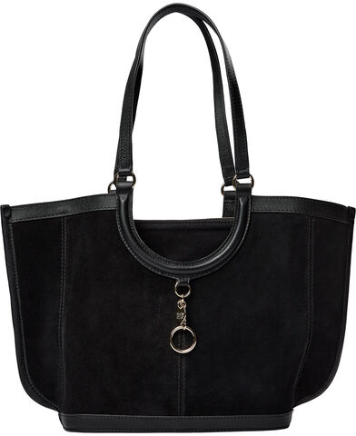 MARA SHOULDER BAG, Black, Single size