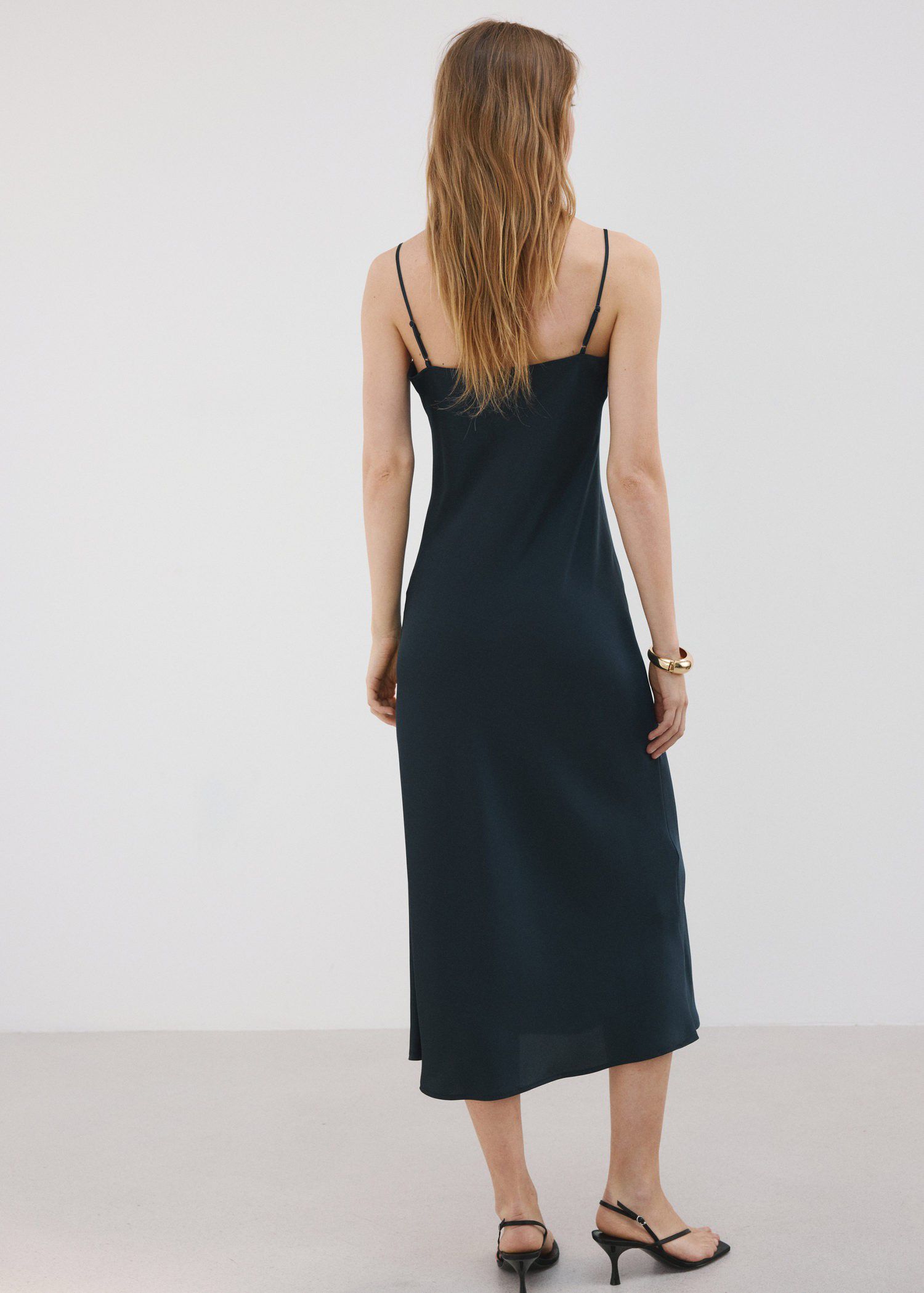 Satin camisole dress