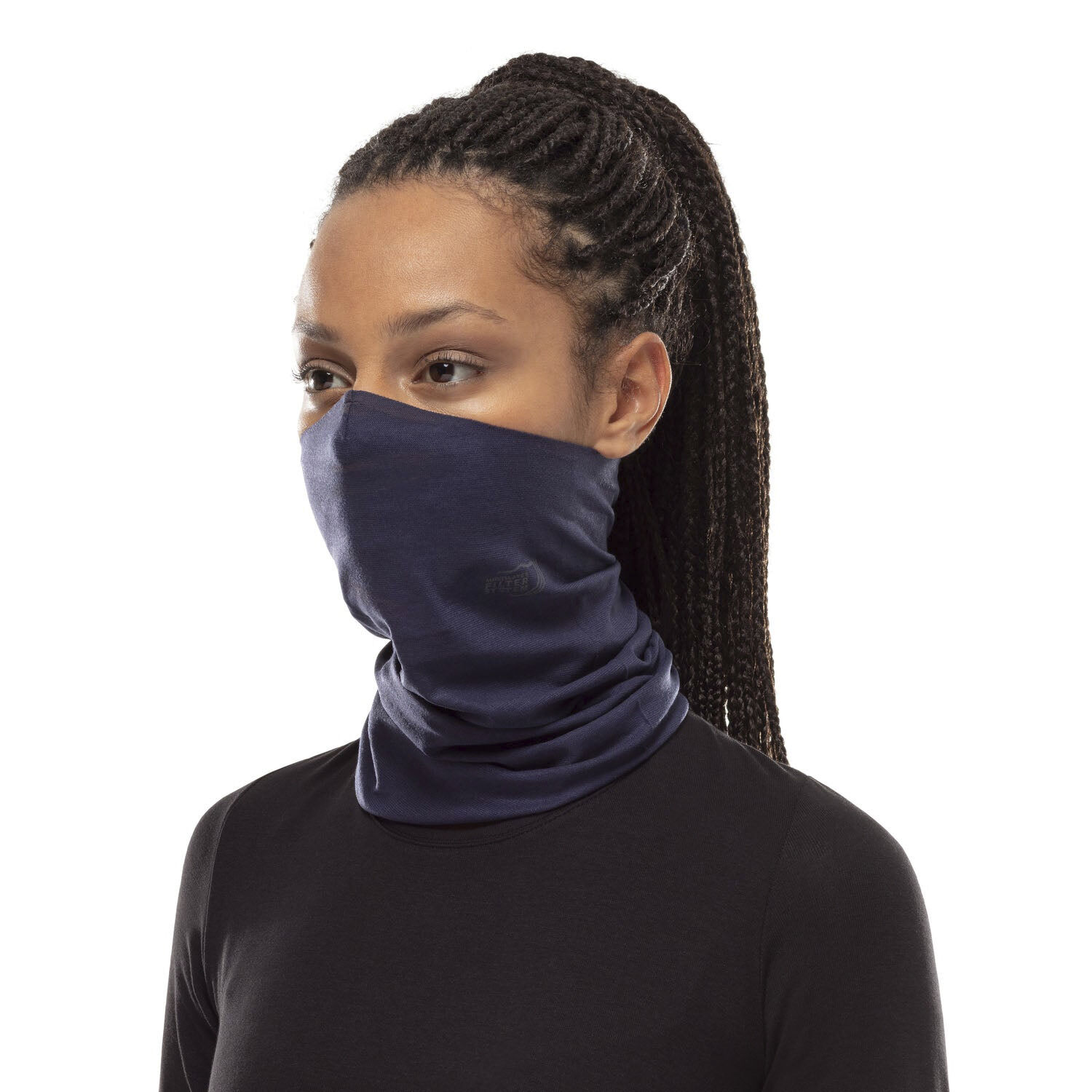 Filter tube, mundbind