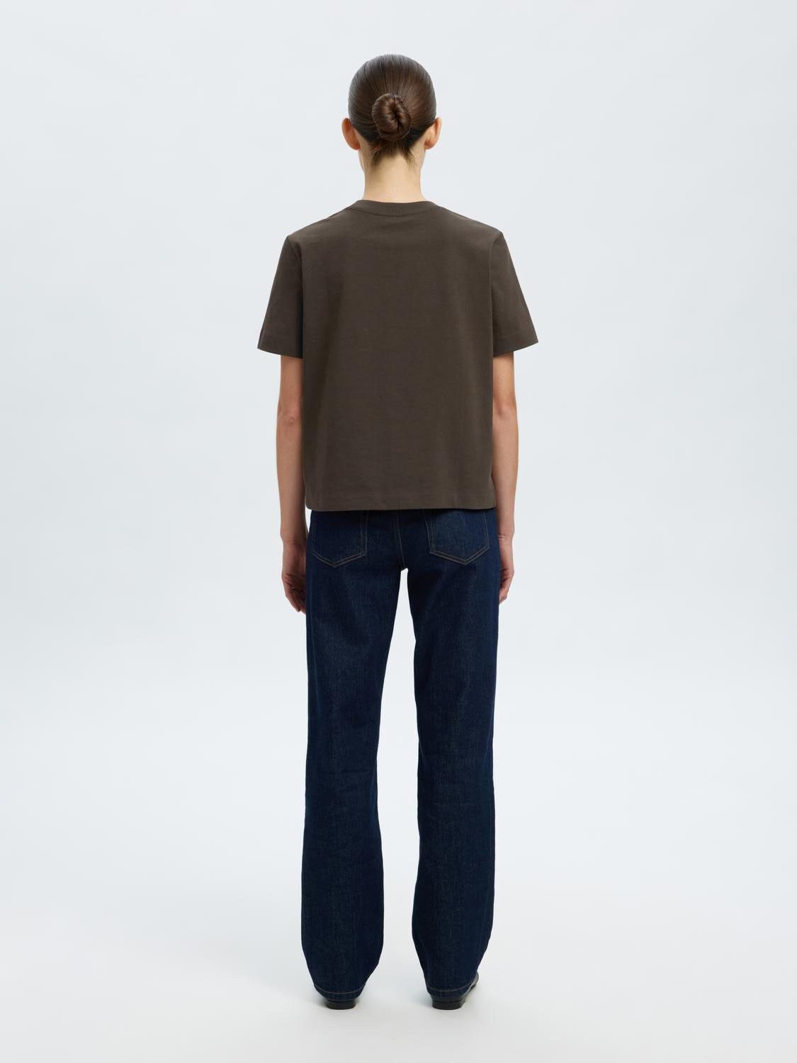 SLFESSENTIAL SS BOXY TEE NOOS