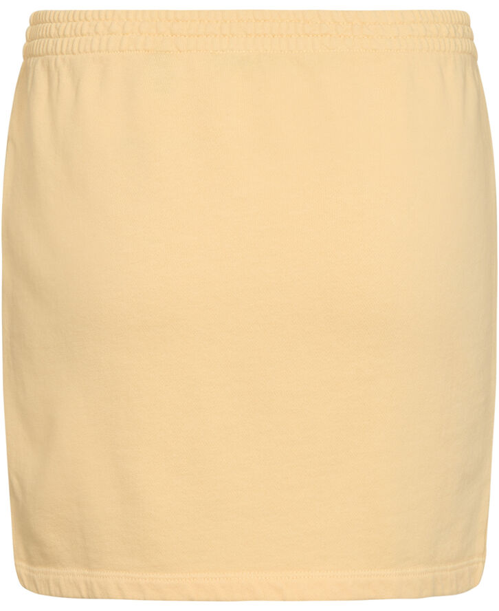 ELASTICATED MINI SKIRT