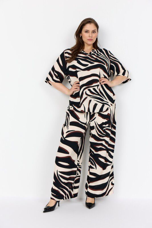 WA-SALMA 1 Bluse Sort