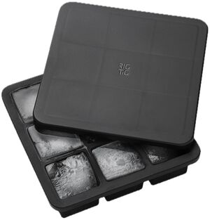 FREEZE-IT isterningbakke med låg H 5 cm black