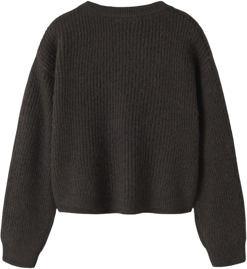 Nkfholly Ls Boxy Short Knit Noos
