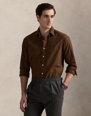 Custom Fit Garment-Dyed Oxford Shirt