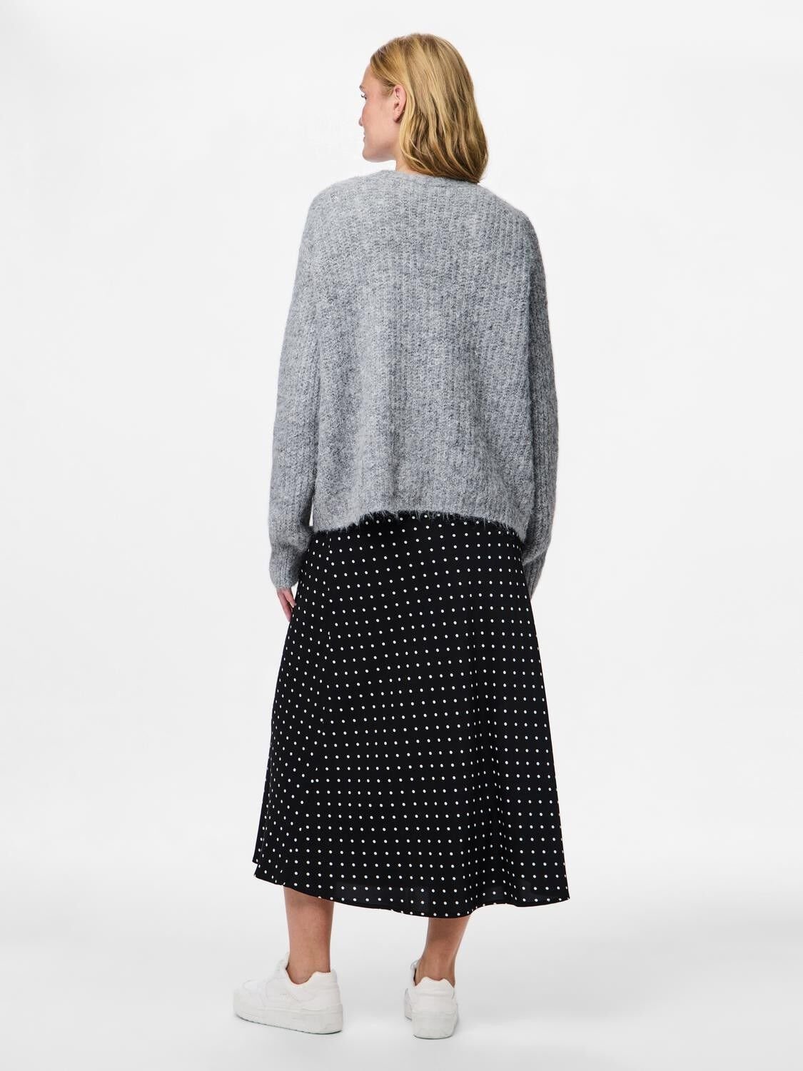 PCCLEO LS V-NECK KNIT CARDIGAN NOOS