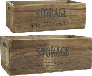 Kassesæt a 2 m/tekst STORAGE