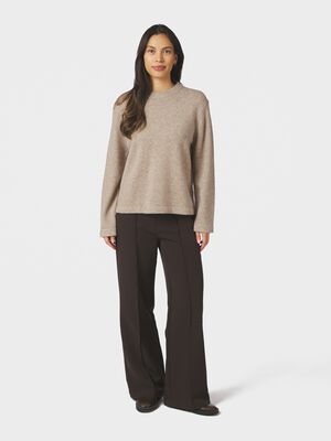 Rivi Solid Knit Blouse