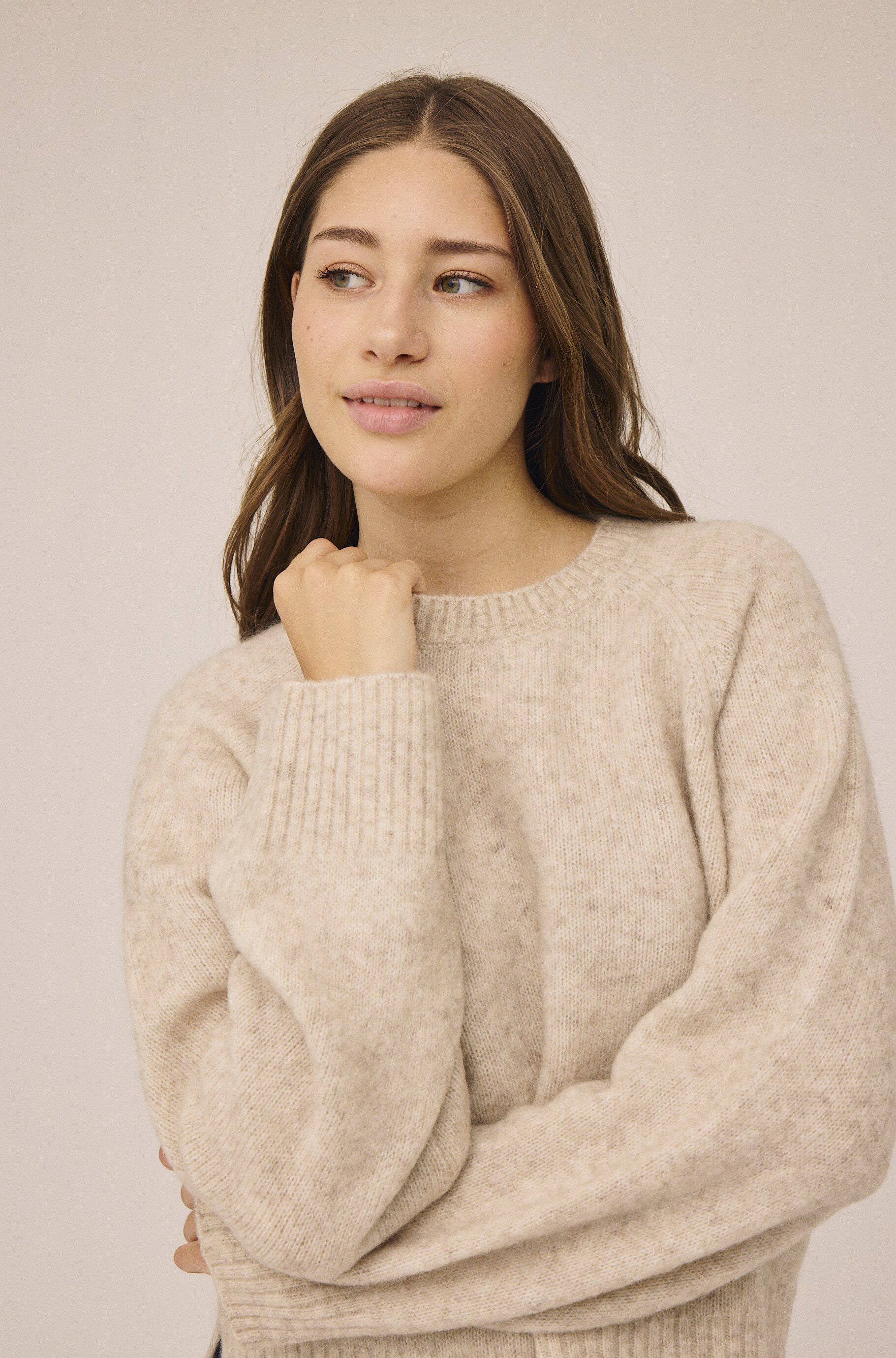 Mai 1 Striksweater - Mohairmix - RWS