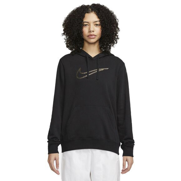 Sportswear Club Fleece Premium Essential Loose Shine h&aelig;ttetr&oslash;je