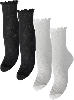 PCTHERESE POINTELLE 4 PACK SOCKS