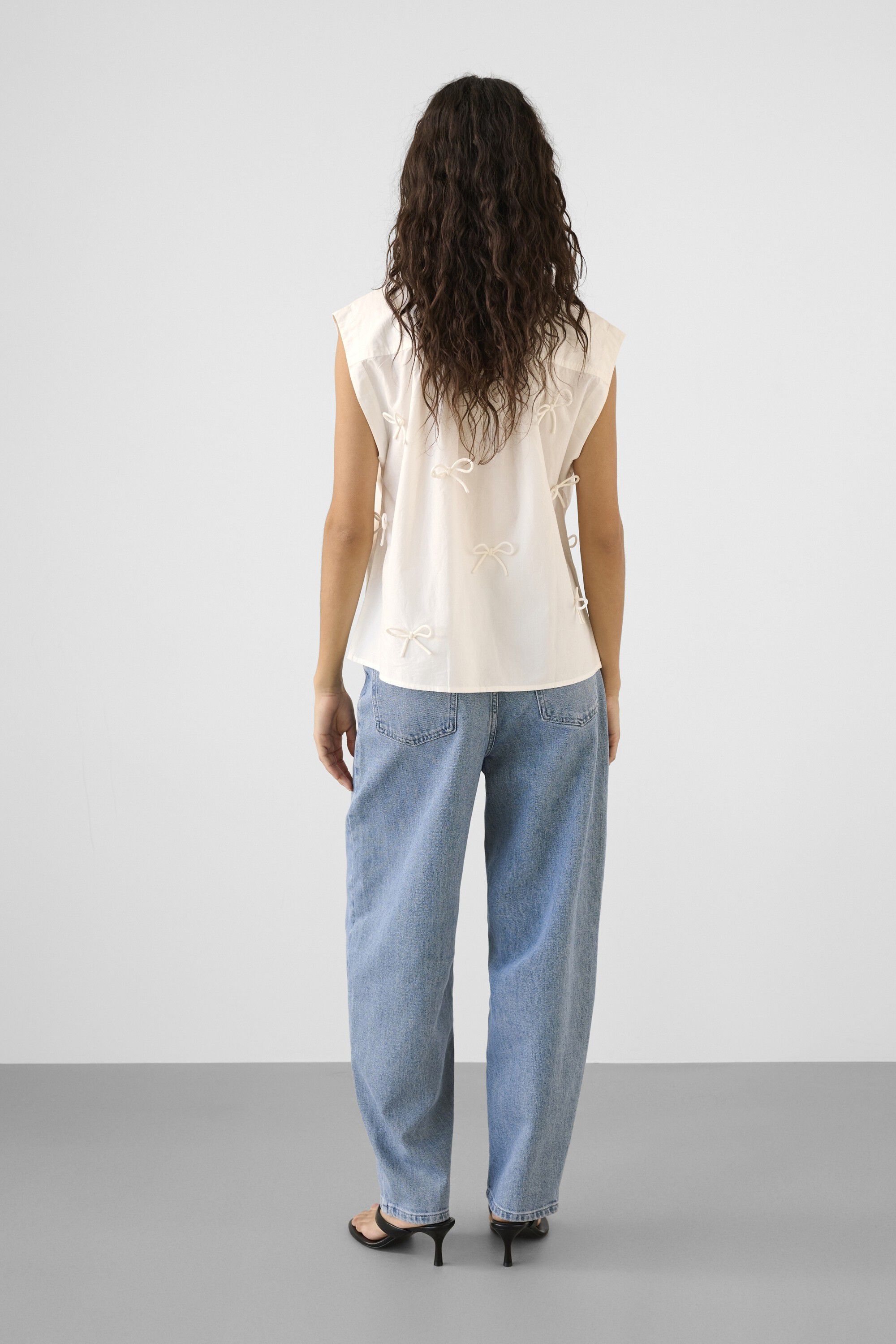 SLJoaBlanca Bow Shirt