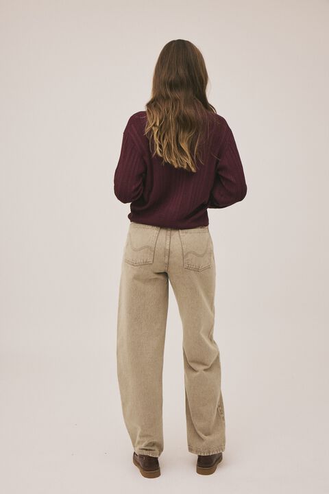 Emma M125 Barrel jeans - 100% Økologisk bomuld GOTS