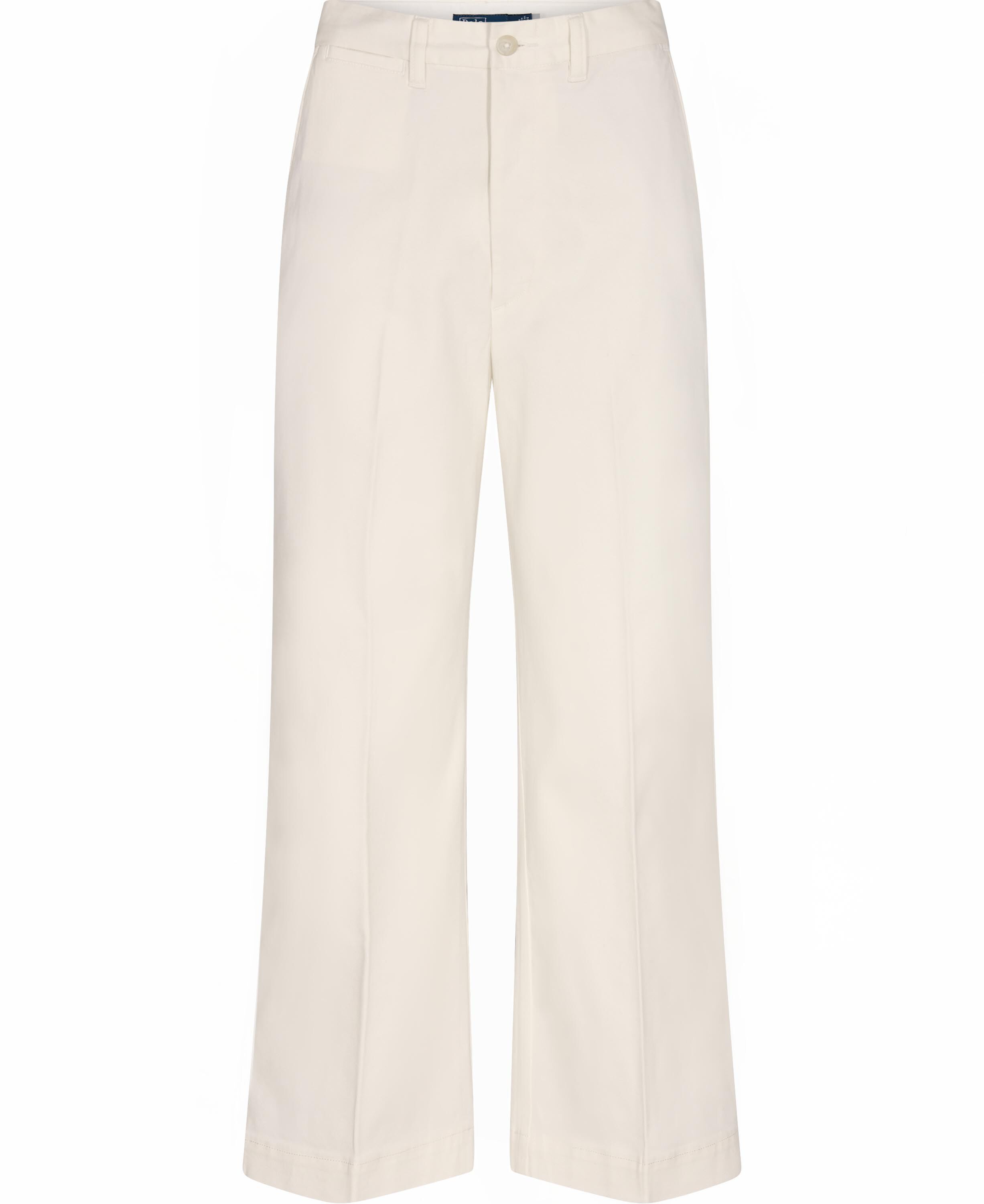 Chino Wide-Leg Pant