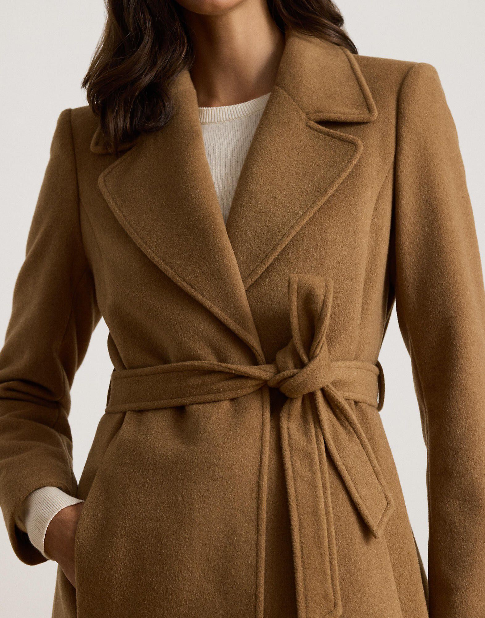 CASHMERE BLEND-WOOL WRAP 42