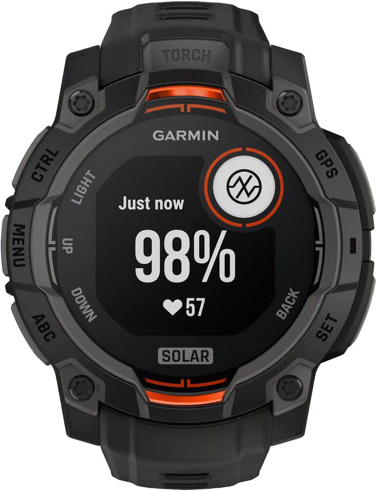 INSTINCT 3,45MM,SOLAR,BLACK BE GPS Ur
