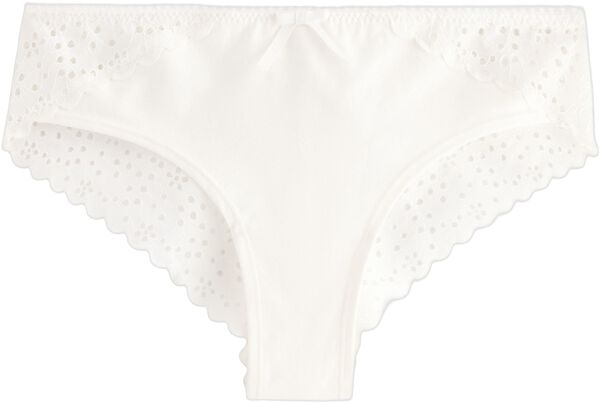 Brazilian trusser med broderie anglaise