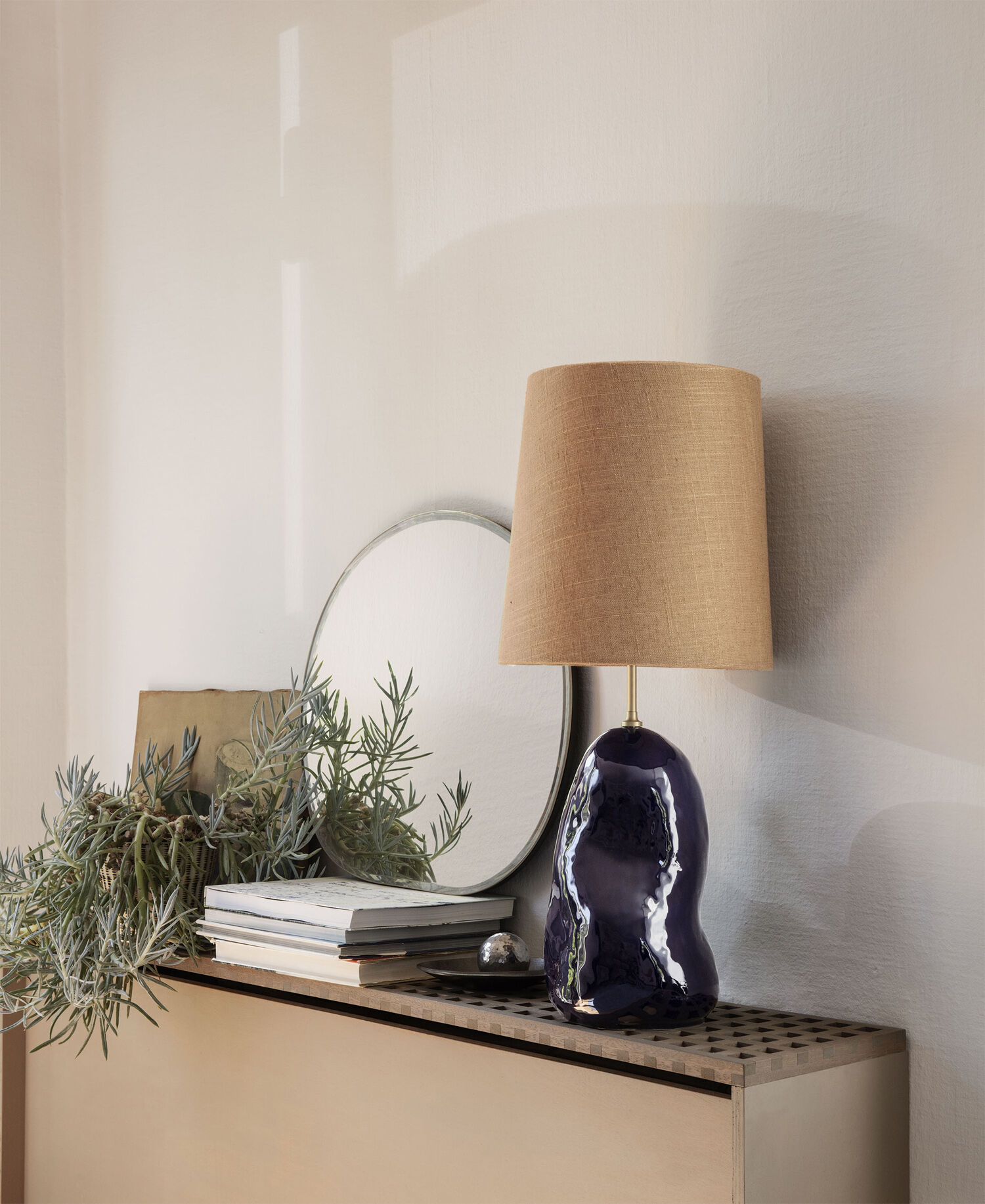 Pond Mirror - Small - Brass