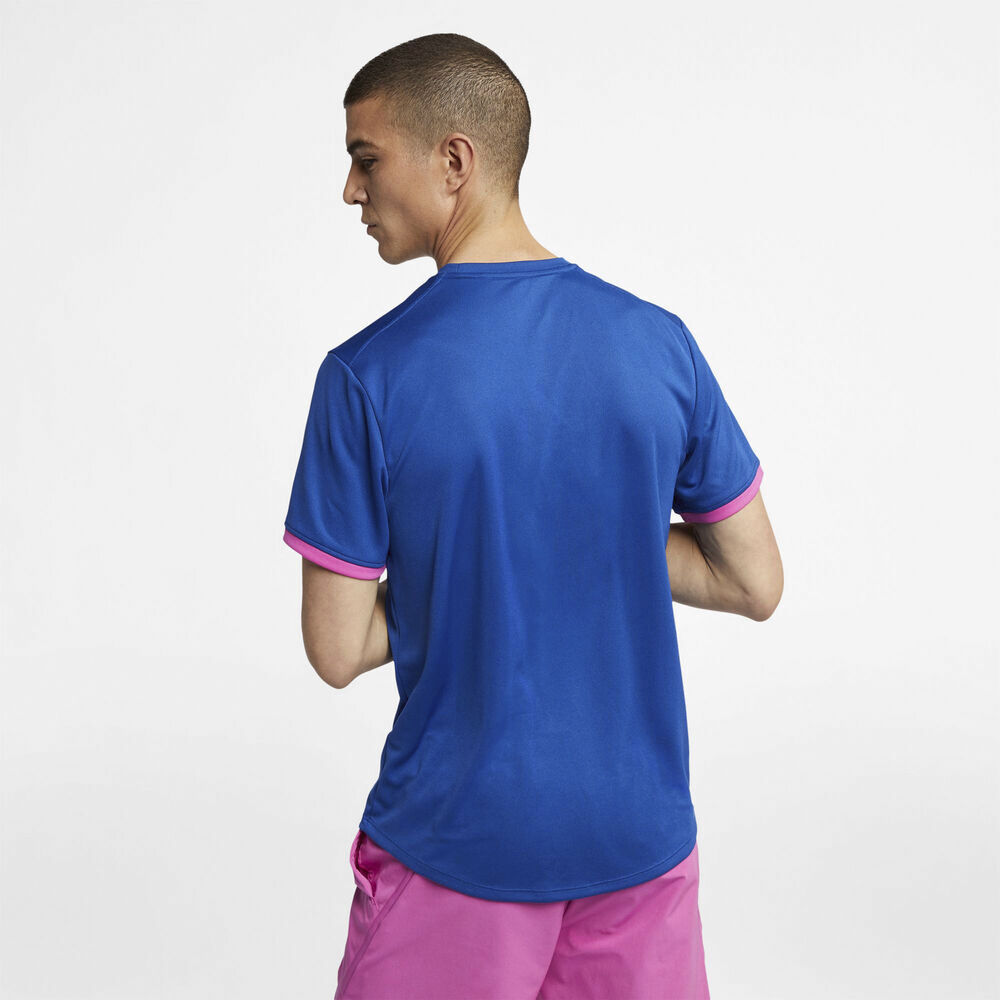 Court Dry SS Top Colorblock