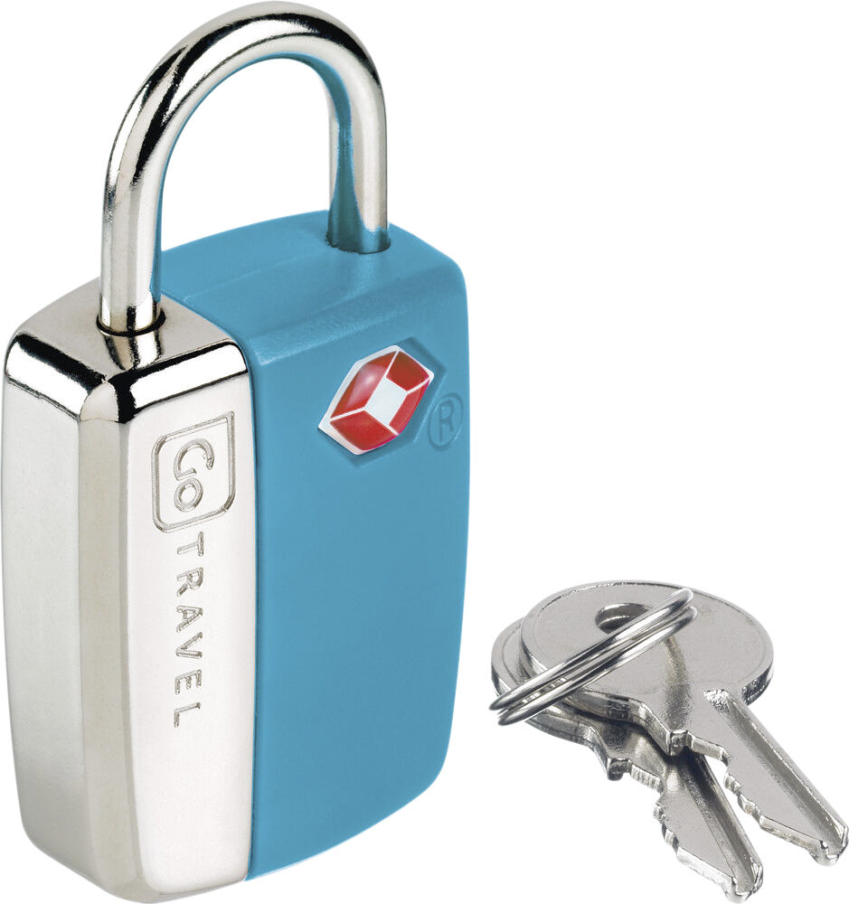 TSA Secure Key Padlock Blue