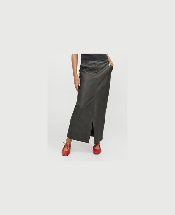 JXMADDY REG LONG MW PU SKIRT OTW