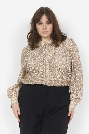Curvy WA-KILA 2 Skjorte Creme