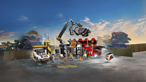 Skrotplads med biler 60472