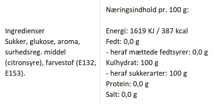 Mumitrold bolcher med smag af bl&aring;b&aelig;r Mumi