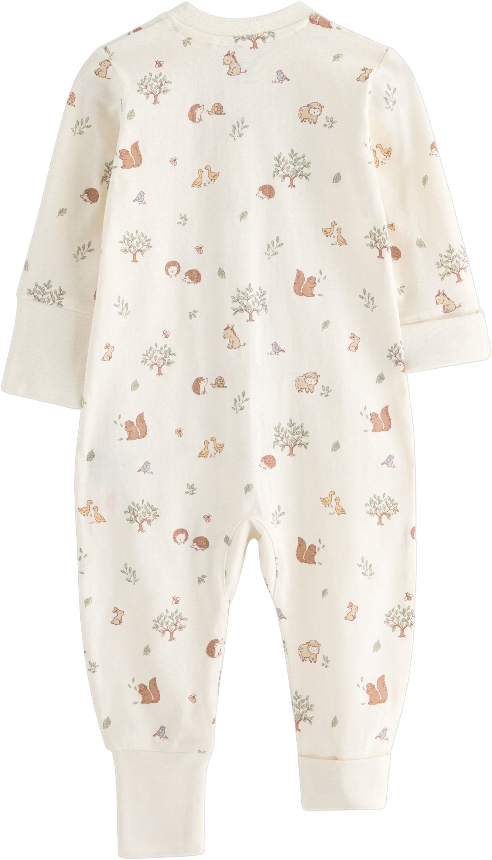 Pyjamas med vikbara muddar
