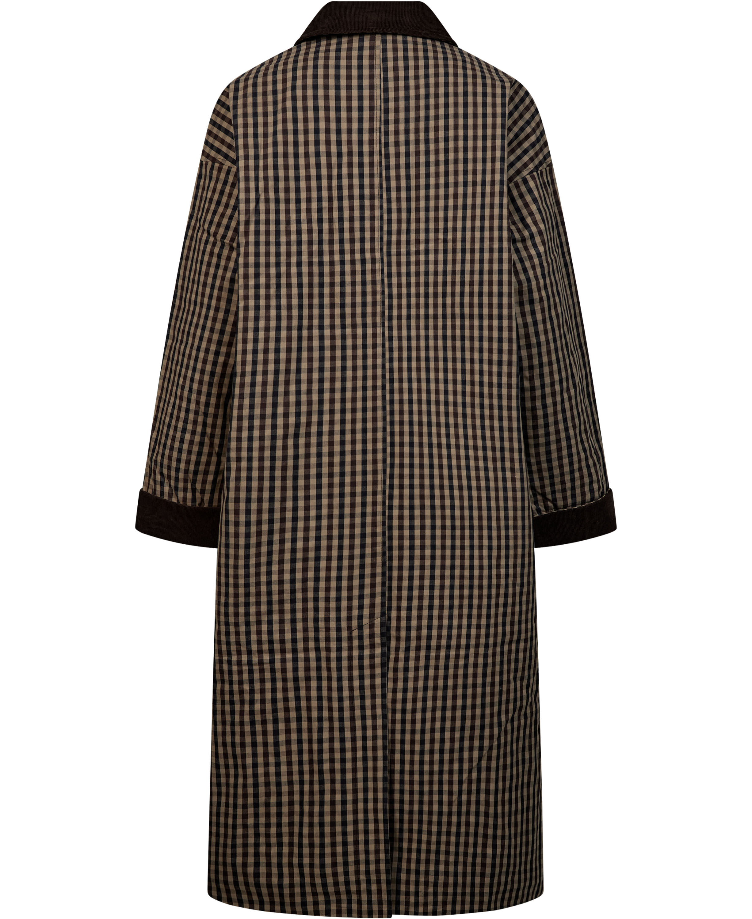 Emmy 1 coat with corduroy detail - GRS