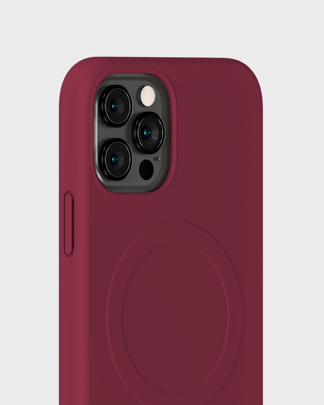 Soft Magsafe Case iPhone 12/12Pro Red Velvet