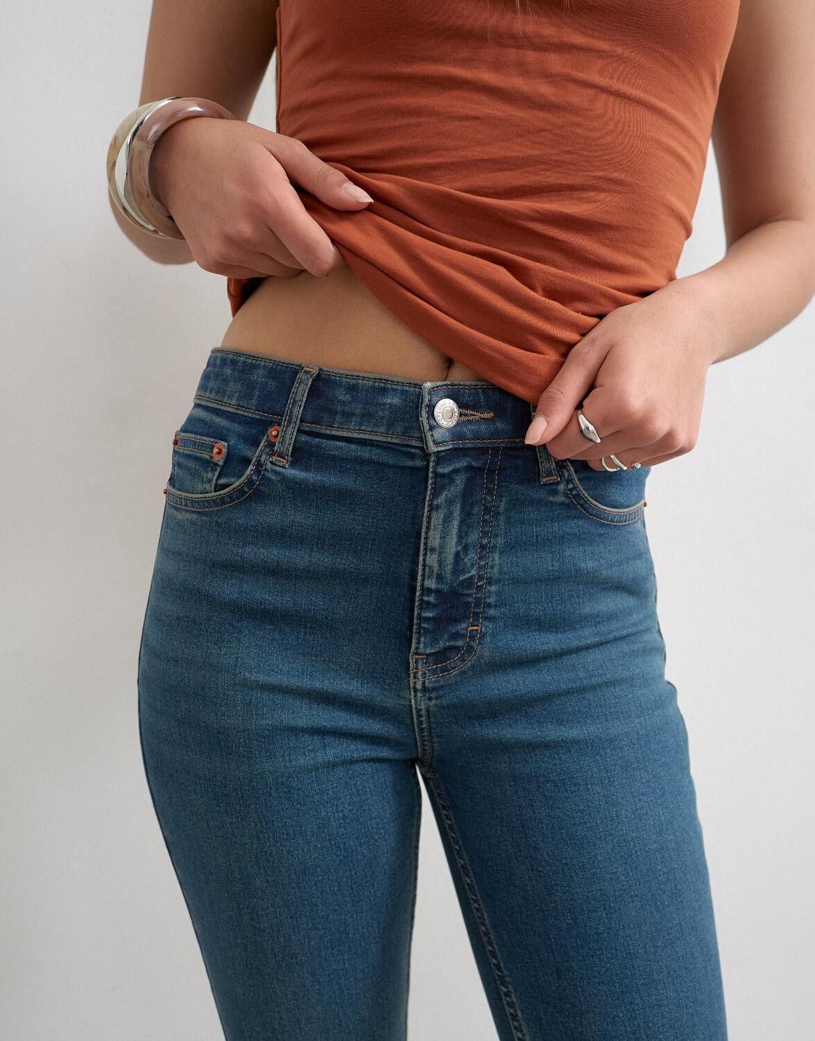TSCAMILLA HR DENIM CAPRI MB