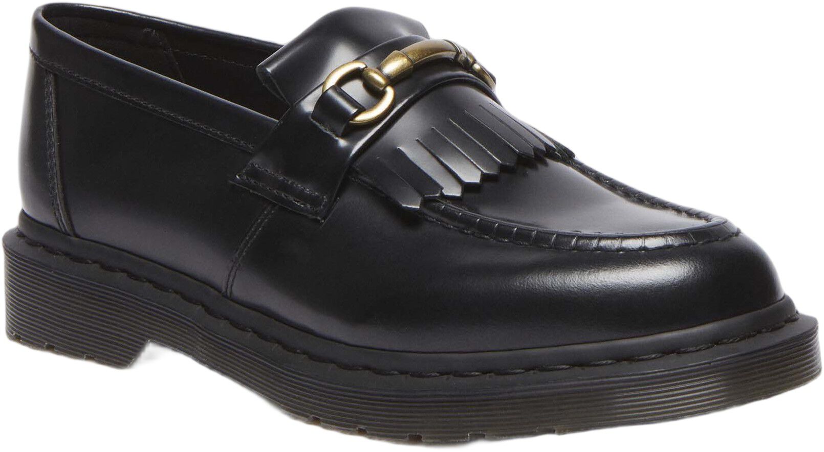 Adrian Snaffle Black Polished Smooth