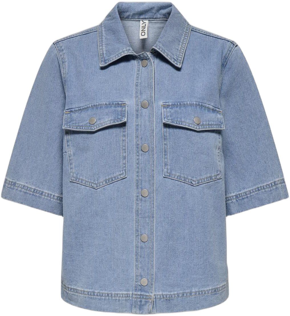 ONLBELLE S/S SHIRT DNM GUA NOOS